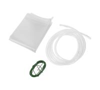 COLLBATH Rain Water Diverter Kit Black for Patio Rain Collector Setup with Optimized Water Flow and Plastic Drain Hose Accessories, Improving Runoff Effectiveness for Outdoor Rainwater