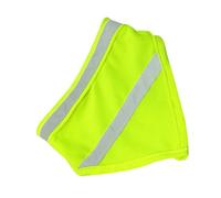 COLLBATH Reflective Pet Scarf with High Visibility Design for Night Walking Fluorescent Safety Bandana for Dogs Fashionable and Easy to Clean Pet Scarf for Outdoor Activities
