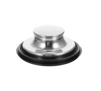 COLLBATH Replacement Food Waste Disposal Lid Splash Guard for Kitchen Use, Stainless Steel and Pvc Multi-function Sink Baffle Heat-resistant and Noise Reduction Features