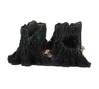COLLBATH Reptile Cave and Hideout Habitat for Turtles Crested Spiders and Lizards Shelter Natural Look Multiple Hiding Spots for Animals for Terrariums and Outdoor Spaces