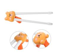COLLBATH Reusable Bear Chopsticks Training for Adaptive Utensils with Cute Bear Design to Fine Motor Skills Easy to Clean and Chopsticks Helper for Learning