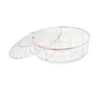 COLLBATH Reusable Divided Serving Tray with Compartments for Fruits Nuts Candy Multi-use Dry Fruit Plate for Parties Home Kitchen Small Space Organizer
