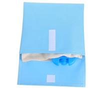 COLLBATH Reusable Rabbit Cooling Pouch with Dual-use Ice Pack for Small Pets Indoor Cooling Retreat Sky-blue Suitable for Bunny Hamster Guinea Pig Chinchilla Summer