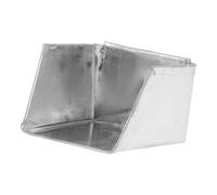 COLLBATH Rust-Resistant Mini Dustpan Metal Shovel for Desktop Office Table Compact Small Garbage Collector with Smooth Edges Iron Construction for Tidy Workspace Cleaning