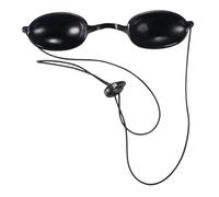 COLLBATH Safety Eye Patch UV Eye for Cosmetic Procedures LED Treatment and Teeth Comfortable Protective Eyewear Goggles for Daily Use Black