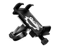 COLLBATH Shockproof Aluminium Alloy Cellphone Phone Holder with Vertical Or Sideways Holding for Bicycle and Motorcycle Navigation Support