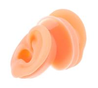 COLLBATH Silicone Ear Model Practice for Earring Display Left and Right Fake Ears for Jewelry Making Teaching Aid and Learning Tool
