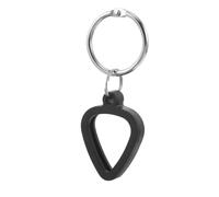 COLLBATH Silicone Guitar Pick Holder Keychain with Non-Slip Base for Acoustic Electric Bass Guitars Ukulele Portable Plectrum Storage Box Protecting Picks from Damage and Loss