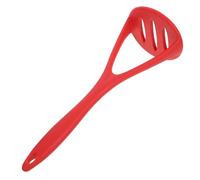 COLLBATH Silicone Potato Masher Vegetable Crusher Red Comfortable Grip Small Kitchen Masher Manual Food Processor for Mashed Potatoes Fruit and Root Vegetables