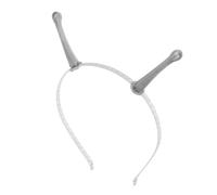 COLLBATH Silver Headband Costume Accessory for Women Halloween Party Hairband for Cosplay Masquerade Stage Performance and Carnival Celebrations