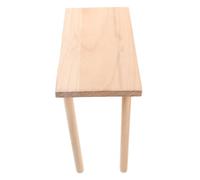 COLLBATH Small Hamster Platform Wooden Cage Accessory Second Area for Small Animals Easy Install Hamster Exploring Enhances Habitat Vertical Space