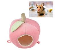COLLBATH Small Pet Nest Guinea Pig Nest Soft Fleece Bed for Guinea Pigs Winter Comfort