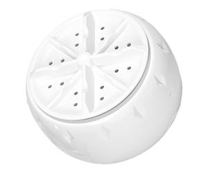 COLLBATH Small Washing Machine Portable Smart Washing Hair Machine Rv Dishwasher Ultrasonic Bubble Dishwasher Purifier White