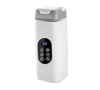 COLLBATH Smart Portable Electric Juicer Cup with Self-cleaning Function USB Rechargeable Mini Blender for Travel Gym Outdoor Use Compact Ice Crushing Smoothie Maker with Blades