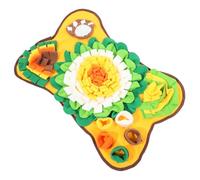 COLLBATH Snuffle Mat for Dogs Interactive Foraging Mat Washable Sniffing Toy for Mental Safe Design to Divert Attention and Reduce Furniture Damage for Feeding and Training