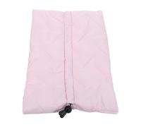 COLLBATH Soft Adjustable Cat Collar, Pink Fabric Elizabethan Cone for Post-Surgery Healing, Comfortable Anti-Licking Soft Dog Cone Collar for Small Pets with 20-35Cm Neck