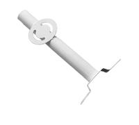 COLLBATH Solar Light Pole Bracket Metal Street Light Arm Outdoor Fixture for Garden Parking Lot Floodlight Installation