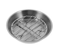 COLLBATH Stainless Steel Baking Tray with Wire Rack for Grilling and Oil Draining Corrosion Resistant Grill Plate and Cooling Rack for Versatile Cooking and Baking