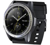 COLLBATH Stainless Steel Watch Bezel Ring for Watch Silver Scale Anti-scratch Protective Cover for Scratch Prevention and Elegant Styling