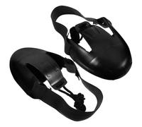 COLLBATH Steel Toe Guards Protective Toe Caps Breathable Non-Slip Safety Covers for Construction Labor Industrial Work with Impact Resistance and Comfortable Fit Black