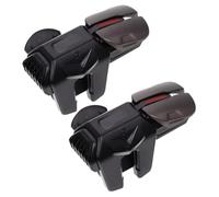 COLLBATH Sturdy Metal and Abs Six-finger Game Trigger for Mobile Phones Portable Lightweight Gaming Controller Accessory with Cooling Design for Fps and Shooter Games