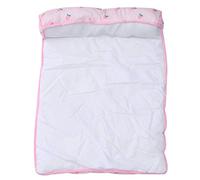 COLLBATH Summer Cooling Pet Mat Ice Silk Cushion for Cats Dogs Lightweight for Summer Play and Rest Durable Design Pink Cherry