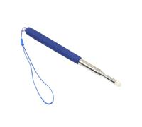 COLLBATH Telescopic Stainless Steel Teacher with Non-slip Extendable Grip Retractable Multimedia Screen Stylus for Classroom and Office Blue