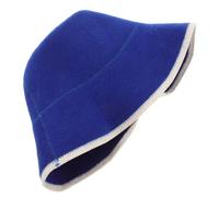 COLLBATH Thick Felt Wool Sauna Cap Unisex Absorbent Bath Hat for Steam Sauna and Shower Natural Soft Woolen Russian Style Bathing Accessory Adjustable Fit for Men and Women