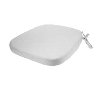 COLLBATH Thick Slow Rebound Booster Seat Cushion for Dining Chairs Height Riser Pad with Removable Straps Square High-density Chair Cushion for Adults Portable Seat Pad for Home and