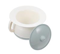 COLLBATH Thickened Plastic Urinal Bucket with Handle and Cover for Elderly Portable Chamber Pot for Home Use Easy to Clean Odor Isolating Design Labor Saving and Space Saving Adult Pot