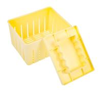COLLBATH Tofu Press Mold DIY Bean Curd Presser Kitchen Tool for Homemade Tofu and Cheese Making with Drip Tray for Vegan Cooking