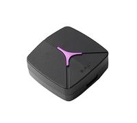 COLLBATH Top-Class Material Case for Storage Mirror Tweezers Remover and Holder Compact and Portable Random