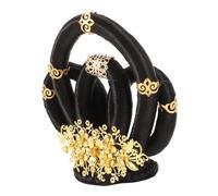 COLLBATH Traditional Chinese Hanfu Wigs for Women Integrated Hair Bun Headwear for Stage Performances Weddings Cosplay Lightweight Authentic Appearance Versatile for Theatrical Events