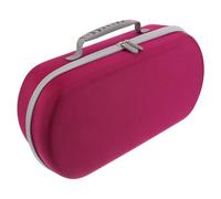 COLLBATH Travel Hair Dryer Carrying Bag with Multiple Pockets Secure Zipper Organizer Case for Compatible Salon Tools Portable Storage Holder for Bathroom and Travel Use