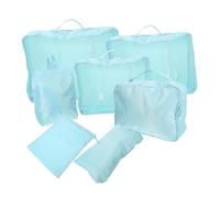 COLLBATH Travel Toiletry Bag 7pcs Packing Cubes for Suitcases Organiser Bags for Packing Luggage Organiser Set