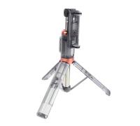 COLLBATH Tripod Selfie Stick with Remote Adjustable Height Angle Lightweight Portable Design for Smartphones Stable Platform for Live Streaming Imaging Compatible with Various Cameras