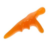 COLLBATH Unique Foot Acupoint Massager Thumb Meridian Trigger Point Tool for Body Relief Muscle Relaxation and Portable Orange Massage Accessory for Back Legs Fingers and Feet