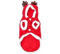 COLLBATH Unique Xmas Themed Pet Clothing Dog Cat Cosplay Light Lint Fabric Fashionable Pet Garments