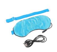 COLLBATH USB Steam Eye Mask Comfortable Sleep Blindfold for Light Blocking Stress Relief Suitable for Travel Night Rest and Overtime Workers Soft Blue Sleeping Eyeshade for Men and Women