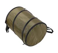 COLLBATH Vehicle Trash Bin Thickened Portable Garbage Can for Car Backseat Outdoor Camping Gardening Storage Holder Space-saving Design with Easy Cleaning Green