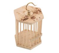 COLLBATH Ventilated Bamboo Insect Cage for Breeding and Observation Lightweight Wooden Cricket Keeper Habitat with Enhanced Airflow Easy Cleaning and Portable Design for Grasshoppers