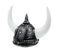 COLLBATH Viking Horn Hat Kids Viking Hat Headdress Devil Medieval Knight Decor Cap Mens Hats Helmet for Adults Viking Hat and Beard Casque Viking Helmet Women Viking Helmet Kids Fur Plastic