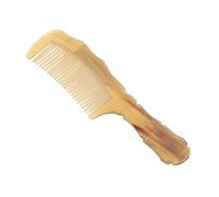 COLLBATH Viking Style Horn Comb Fine Tooth Travel Comb for Men Beard Mustache Hair Styling Massage