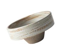 COLLBATH Vintage Ceramic Floral Arrangement Pin Utensil for DIY Flower Planting Fixation Retro Style Flower Holder for Home Decoration and Tea Ceremony Japanese-chinese Zen Design