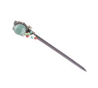COLLBATH Vintage Chinese Style Hair Chopsticks Hair Forks with Flower Decoration Compact Hairpin for Women