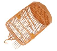 COLLBATH Vintage Hanging Bird Cage for Small Pets Durable Birdcage Stylish Design for Parakeets Finches More Bird House for Home Garden Use
