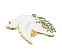 COLLBATH Vintage Peace Dove Brooch Pin for Women Spiritual Baptism Symbol Lapel Pin Fashion Accessory for Clothes and Shawls Detailed Craftsmanship for Elegant Style