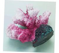 COLLBATH Violet Resin Coral Aquarium Decoration Fish Tank Ornament Durable Hiding Shelter for Fresh and Saltwater Aquatic Landscapes