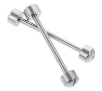 COLLBATH Watch Strap Link Rods 16Mm Steel Color 2Pcs Screw-in Connect Rods for Professional Watch Band Repair