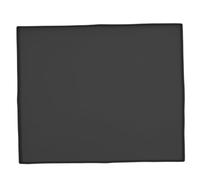 COLLBATH Waterproof Silicone Washer Top Protector Mat, Non-slip Foldable Black 600x500mm Washing Machine Cover for Dust Protection, Easy-clean Laundry Surface